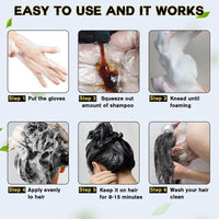 MEIDU 3 in 1 Hair Dye Shampoo