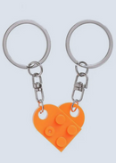 Matching Connecting Brick Keychains