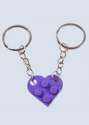 Matching Connecting Brick Keychains