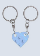 Matching Connecting Brick Keychains