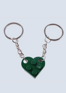 Matching Connecting Brick Keychains