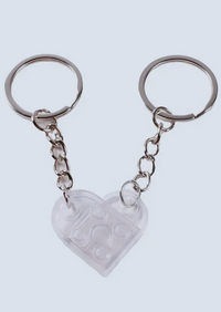 Matching Connecting Brick Keychains
