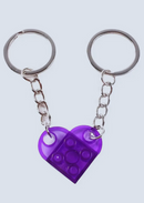 Matching Connecting Brick Keychains