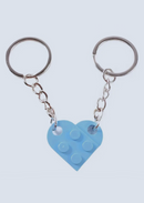 Matching Connecting Brick Keychains